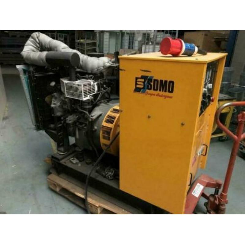 Aggregaat generator SDMO dieselmotor 400V, 27KVA, 21,6kW