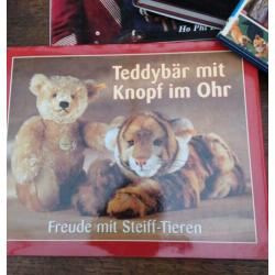 Steiff Teddy *6 BOEKEN OVER STEIFF EN ANDER SPEELGOED*