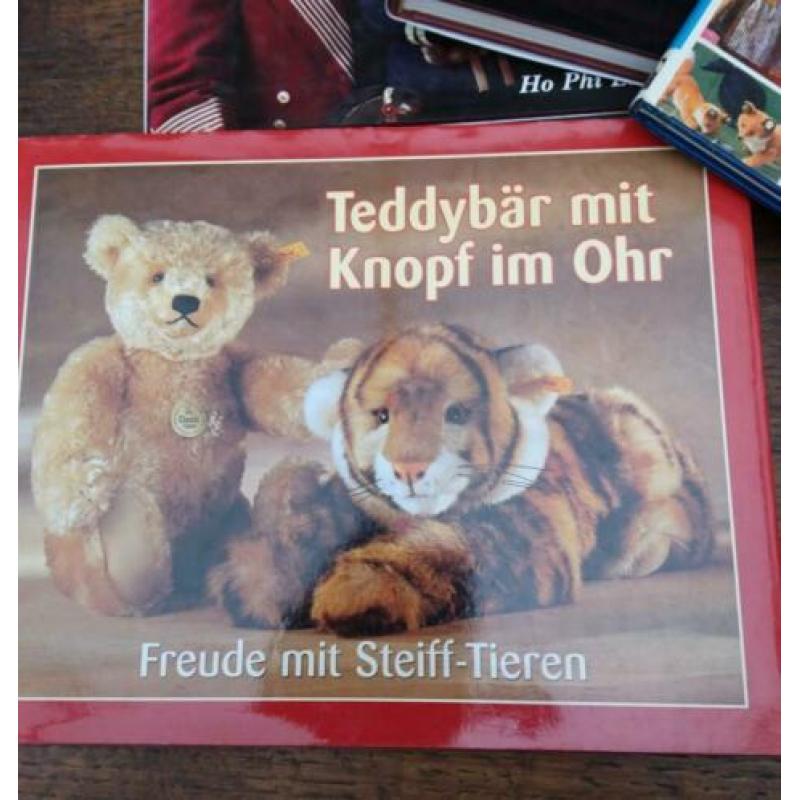 Steiff Teddy *6 BOEKEN OVER STEIFF EN ANDER SPEELGOED*
