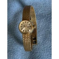 Gouden Dames Horologe merk CERTINA