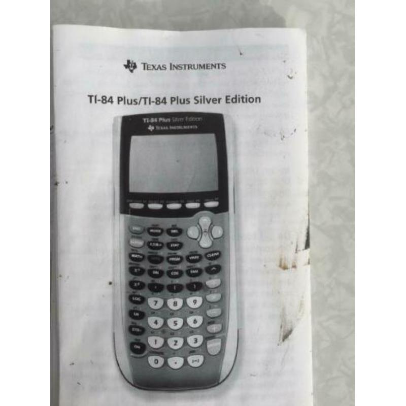 Texas instruments TI 84 plus grafische rekenmachine wiskunde