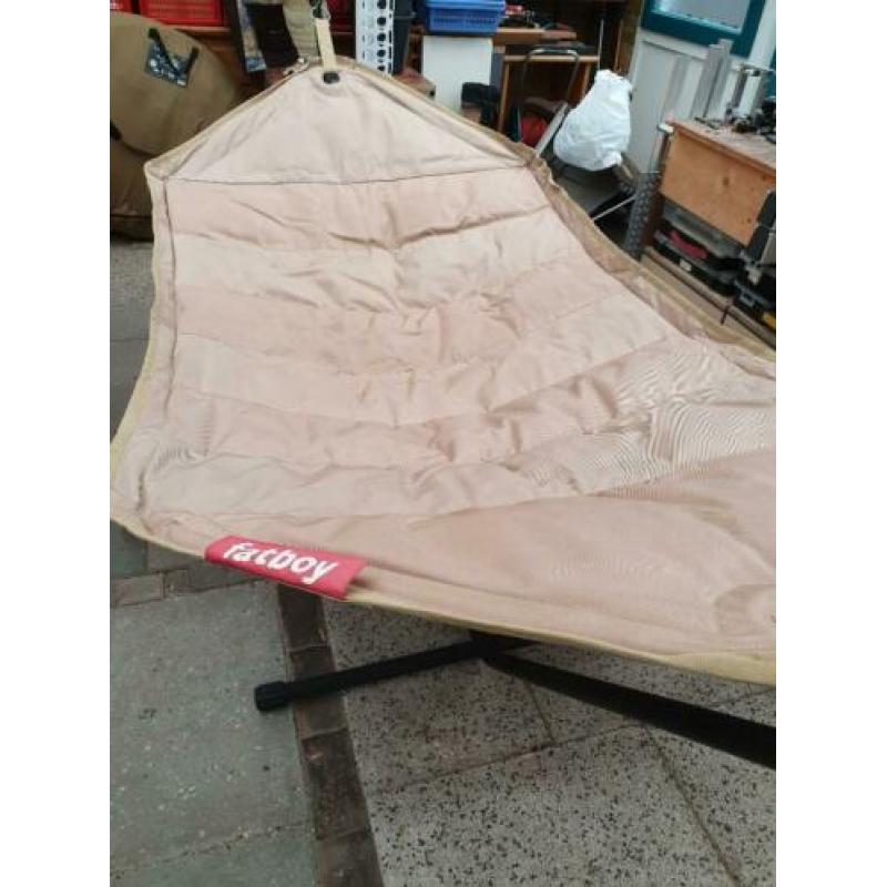Hangmat Fatboy met standaard beige zandkleurig