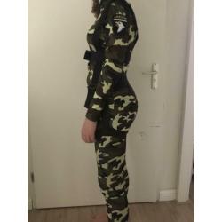Parachutisten kostuum dames maat L