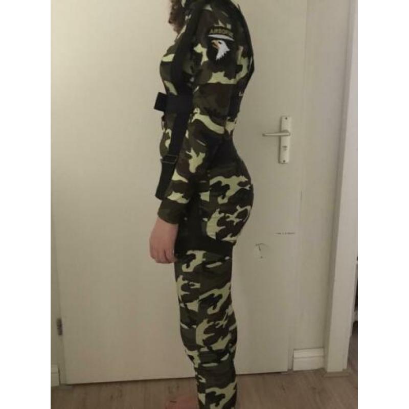 Parachutisten kostuum dames maat L