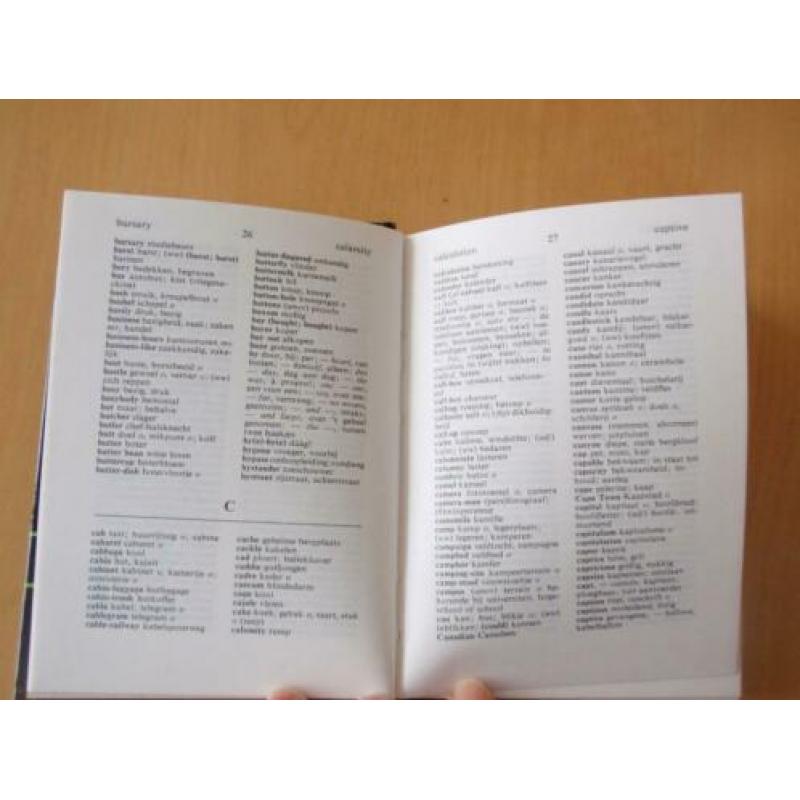 Zakwoordenboek woordenboek Engels Reizen Taal Van Goor Nieuw