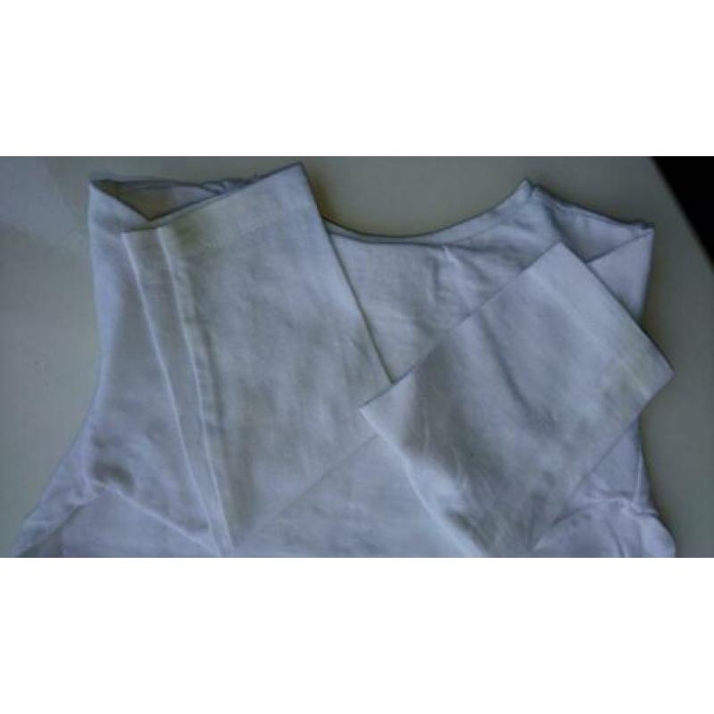 Leuk, wit shirt / longsleeve van Zara, maat 92 (86)