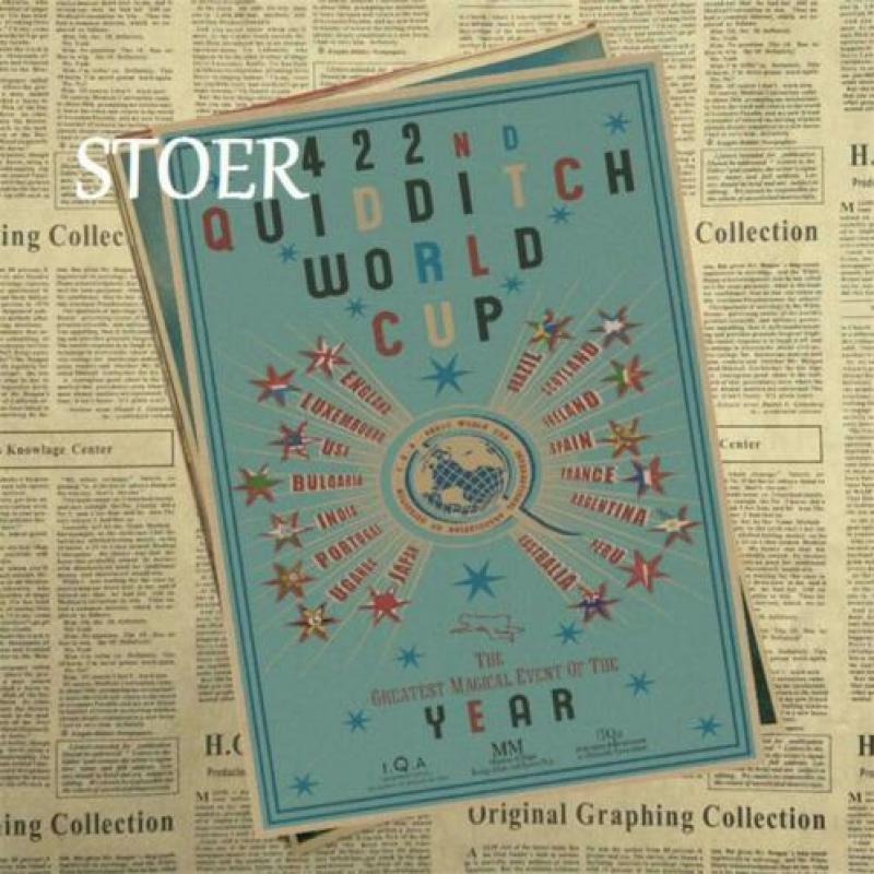Harry Potter Zwerkbal Quidditch Snaai toernooi poster boeken