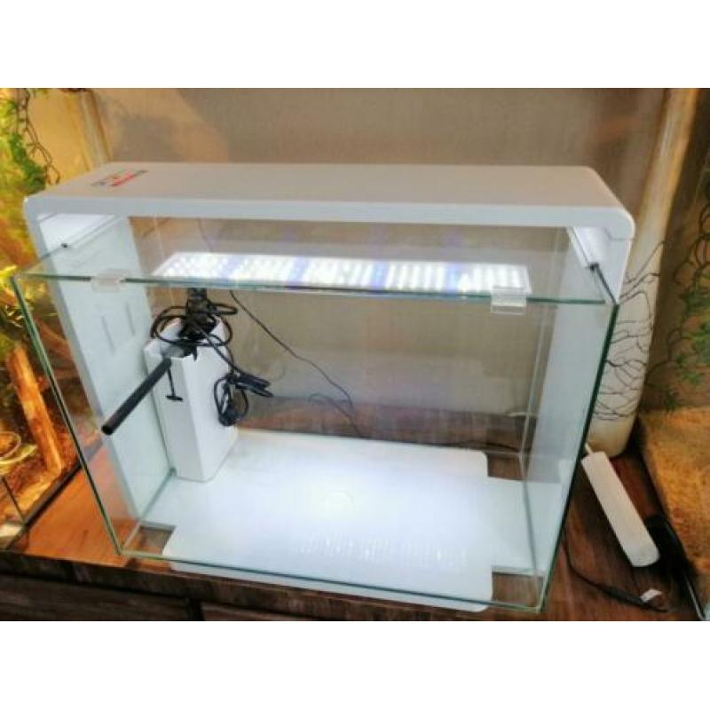 Heel mooi design aquarium te koop.