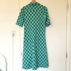 Tante Betsy jurk maat L (valt klein) Zippy Sunny Green