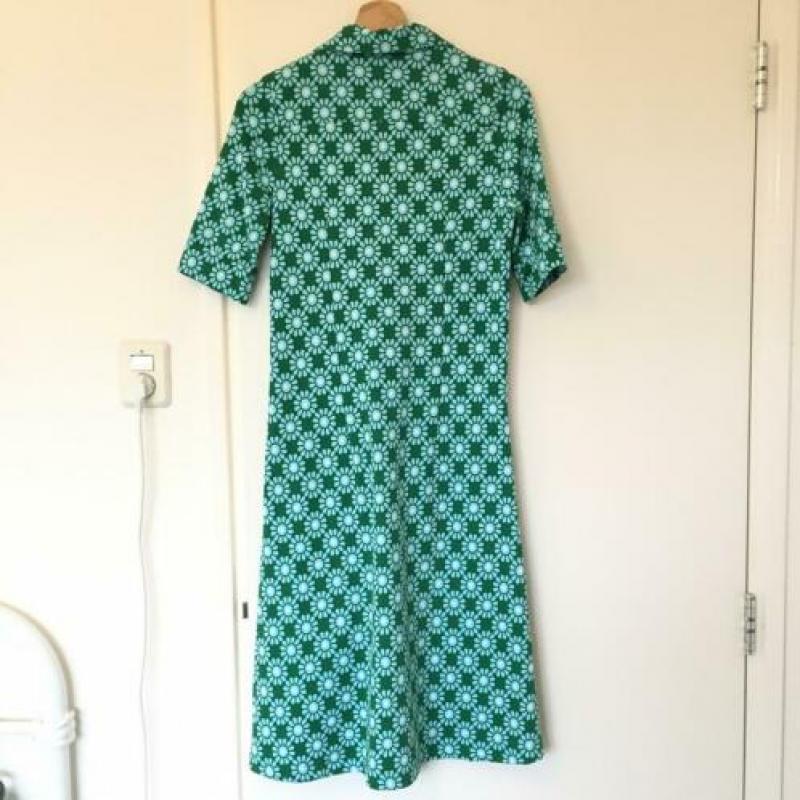 Tante Betsy jurk maat L (valt klein) Zippy Sunny Green