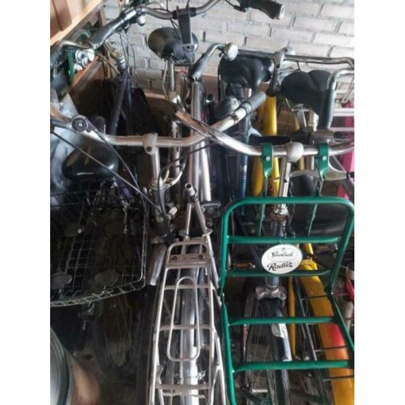 Mooie partij fietsen voor handel