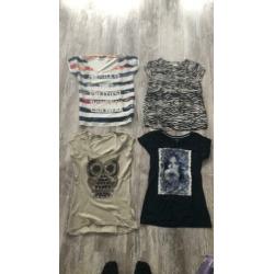 Shirtjes maat s zeer nette staat. Als set of los te koop