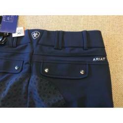 Nieuw Ariat Rijbroek Pro, full seat siliconen, maat 46, navy