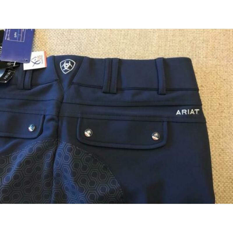 Nieuw Ariat Rijbroek Pro, full seat siliconen, maat 46, navy