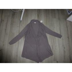 Libelle nieuw taupe kleur vest mt. 46