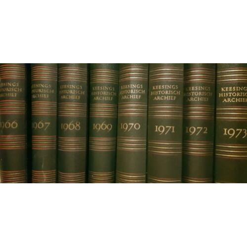 Keesings Historisch Archief jaren 1966 - 1988