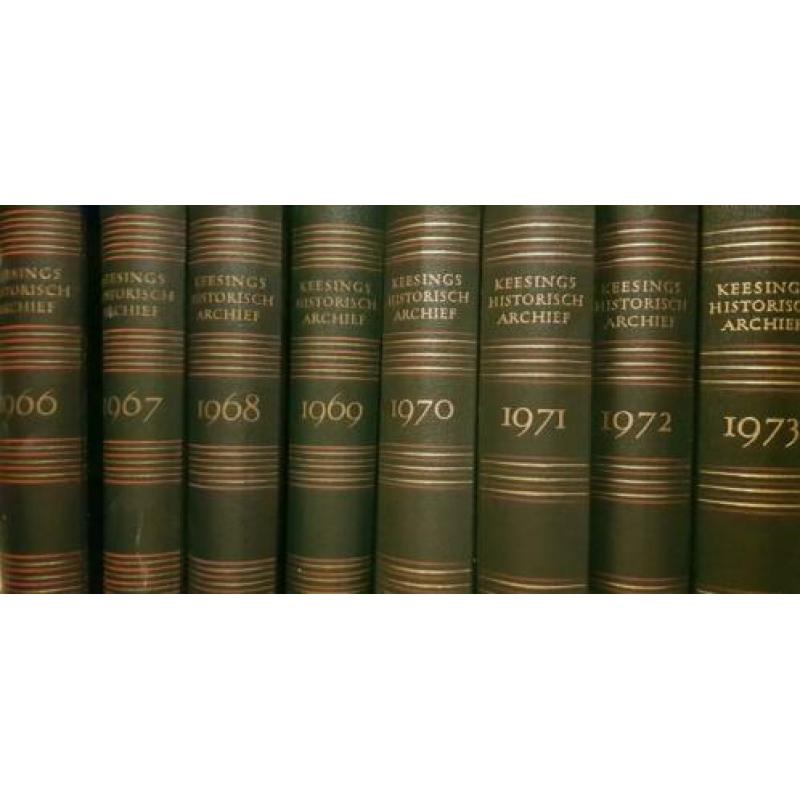 Keesings Historisch Archief jaren 1966 - 1988