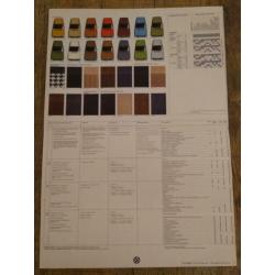 Volkswagen Derby folder uit 1977 keurige staat !