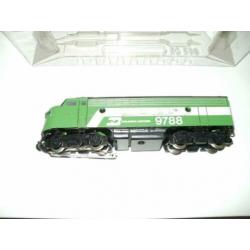 Marklin no 4181Burlington Ho diesellok f7.