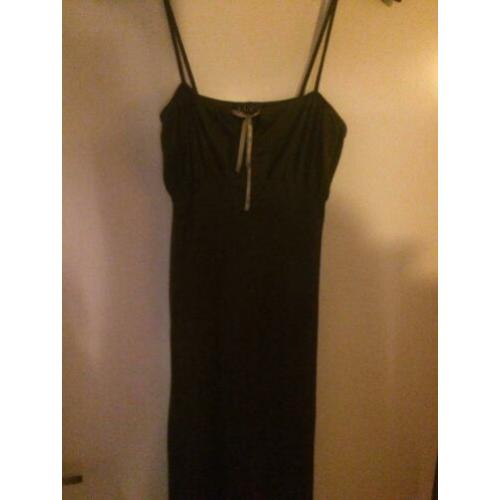 Vintage groene jurk S 36