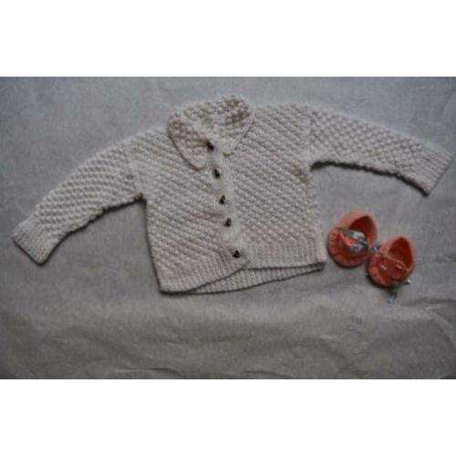 Oud Babyvestje Vest Baby Sokjes