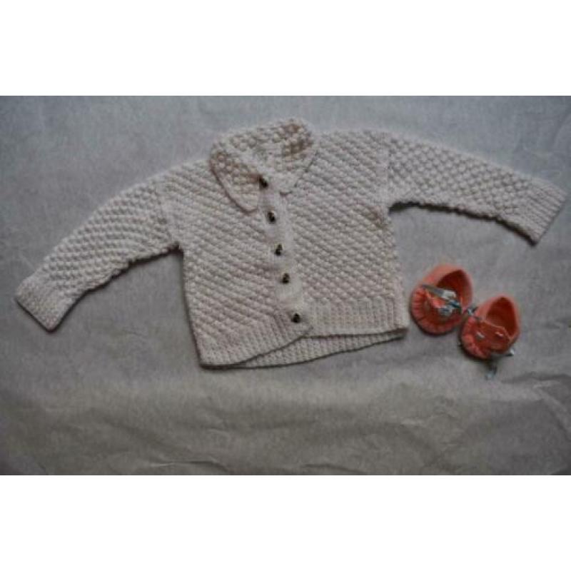 Oud Babyvestje Vest Baby Sokjes