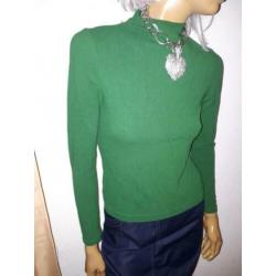 Vanilia prachtige shirt maat 36 ZGAN groen