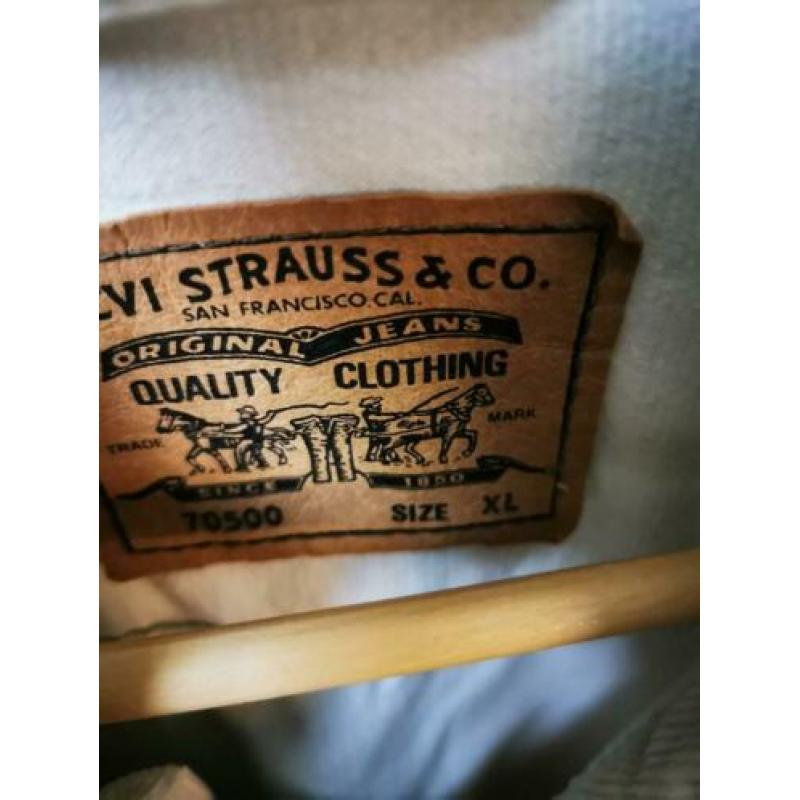 Levi's jack wit rib maat XL