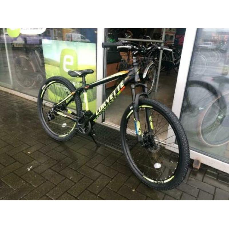 Fietsmaster 27.5 inch corvette mtb stoere jongensfiets 21 v