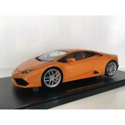 Lamborghini Huracan LP610-4 2014 oranje 1:18 (nieuw)