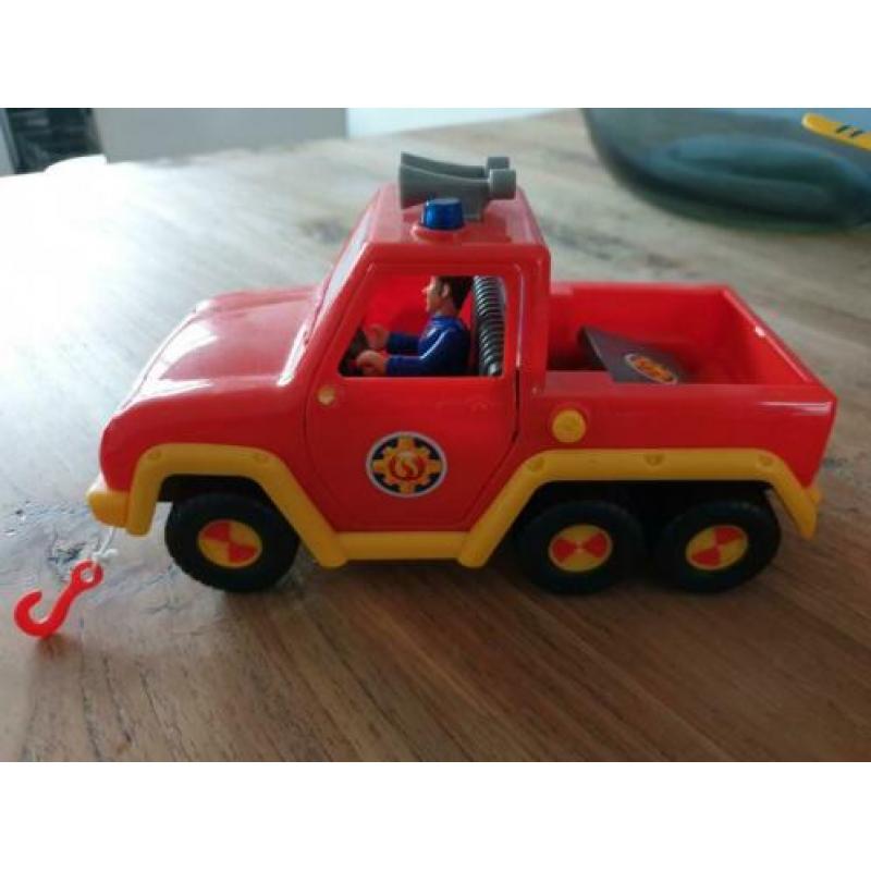 Brandweerman Sam helikopter, auto en buggy