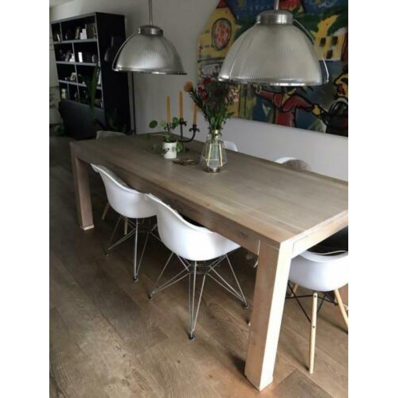 Eetkamertafel eikenhout
