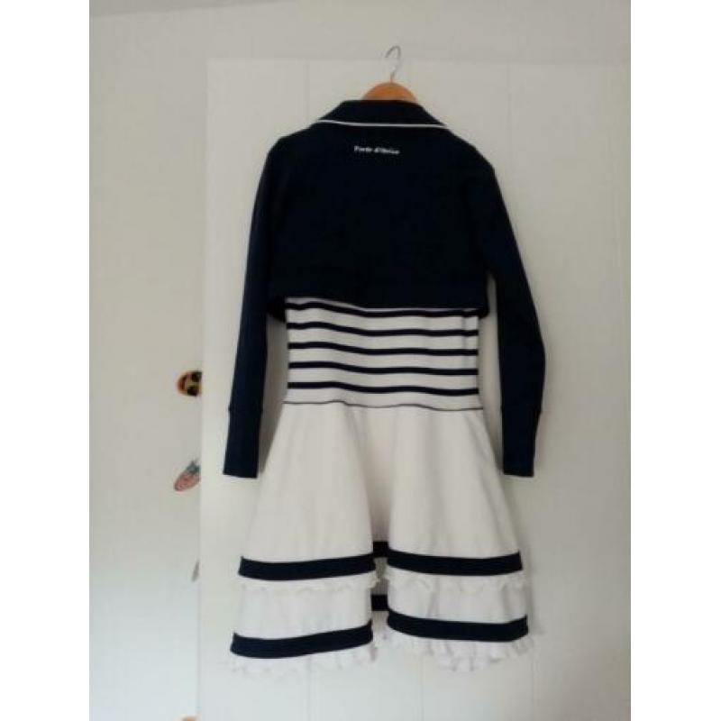 Porto Azul jurk met vestje maat 134/140