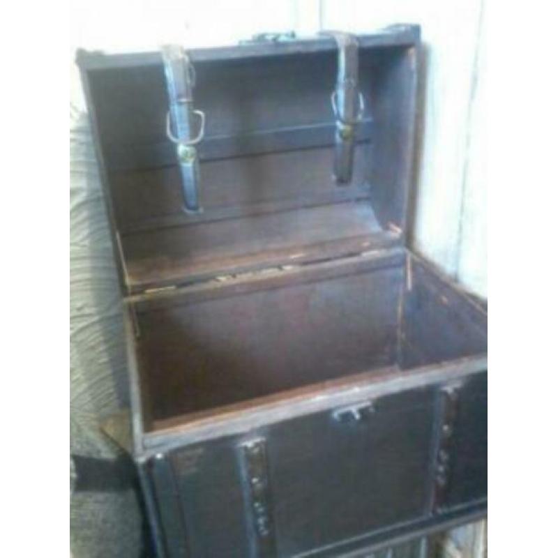 Leuke vintage decoratie koffer in goede staat...bieden!!!!