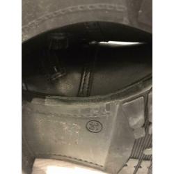 Nikkie boots maat 36 leer zwart
