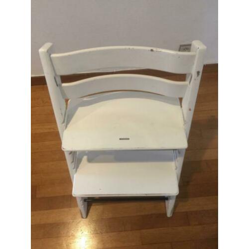 Witte stokke trip trap