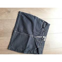 Blauw rokje Geisha maat M