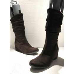 ECCO COMFORT DAMES LAARZEN BRUIN maat 37