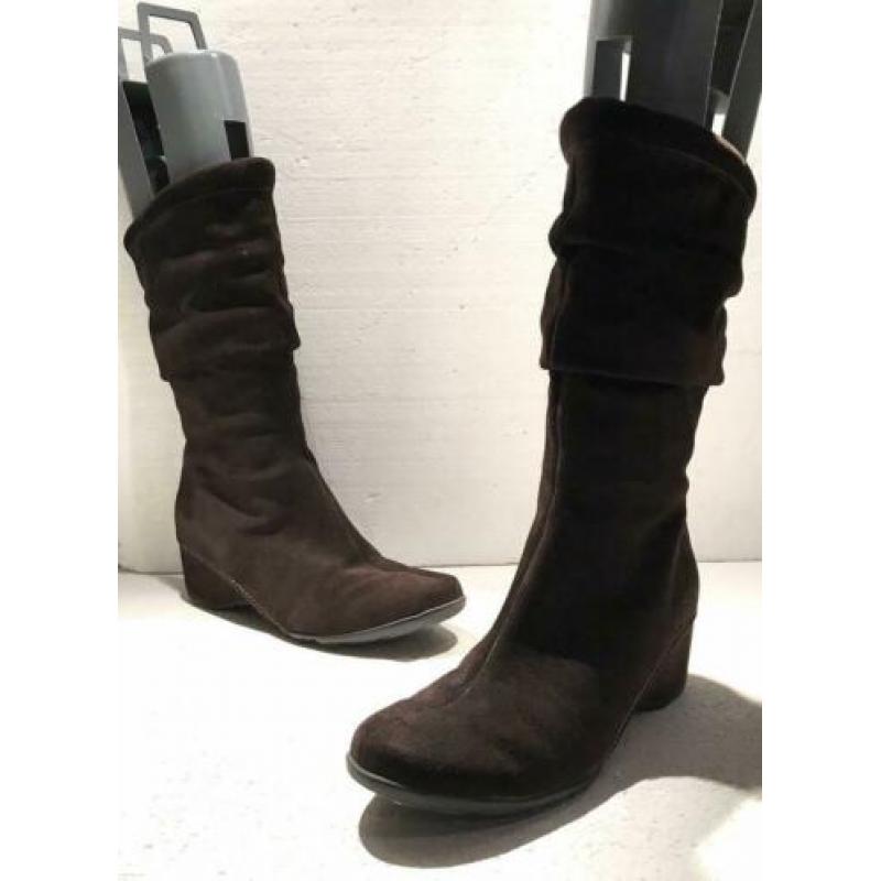 ECCO COMFORT DAMES LAARZEN BRUIN maat 37