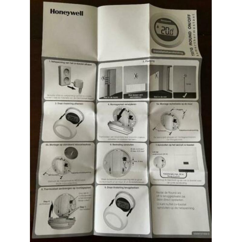 Honeywell Round On/Off thermostaat T87G2014-E
