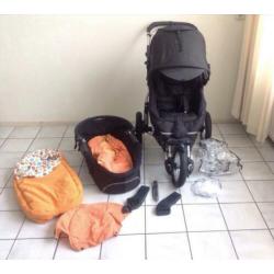 Kinderwagen zwart