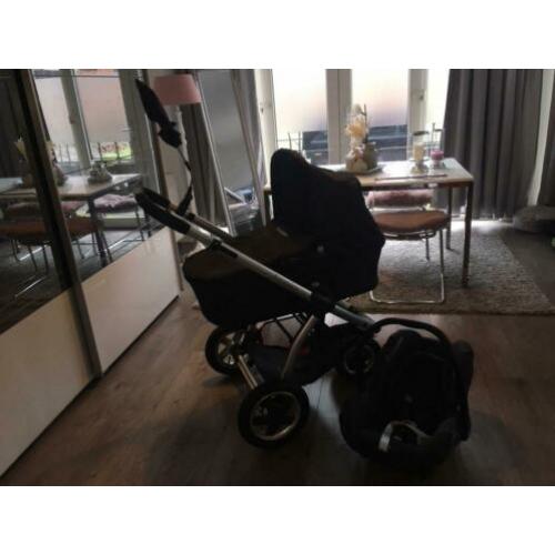 Maxi-Cosi 3 in 1 set compleet kleur zwart/bruin