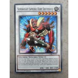 Superheavy Samurai Ogre Shutendoji Super Rare CORE - YuGiOh