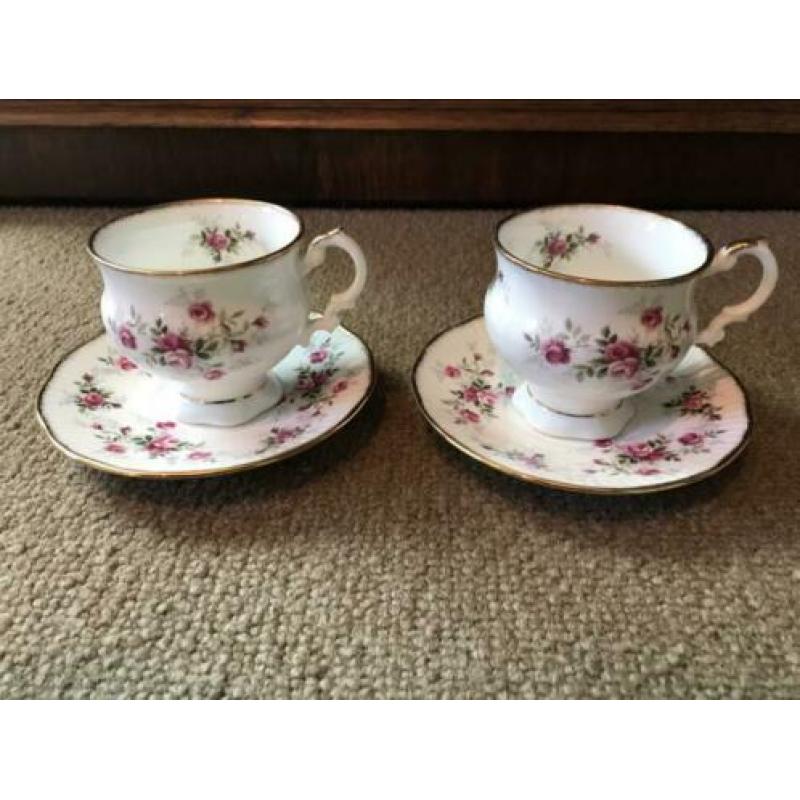 Diverse Engels porseleinen servies! Elizabethan ect.Ann 1875