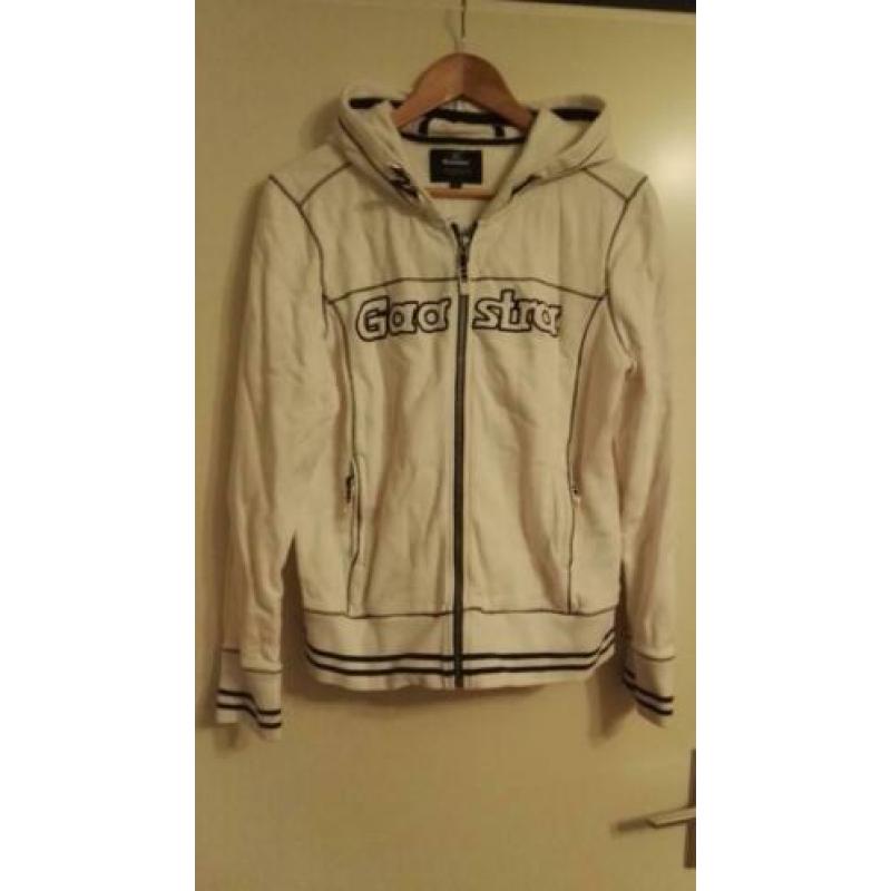 Gaastra wit blauw Vest mt XL Katoen.