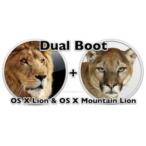 Installeer OSX Lion 10.7.5 en/of Mountain Lion 10.8.5 USB