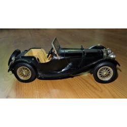 Jaguar SS 100, Modelauto 1937, Bburago. Schaal 1:18.