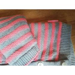 Borgvest baby jas maat 56 noppies