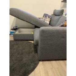 Vimle 2-zitsbank met chaise longue