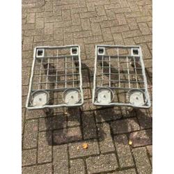 Klapkratten / vouwkratten van Kunststof Zwart